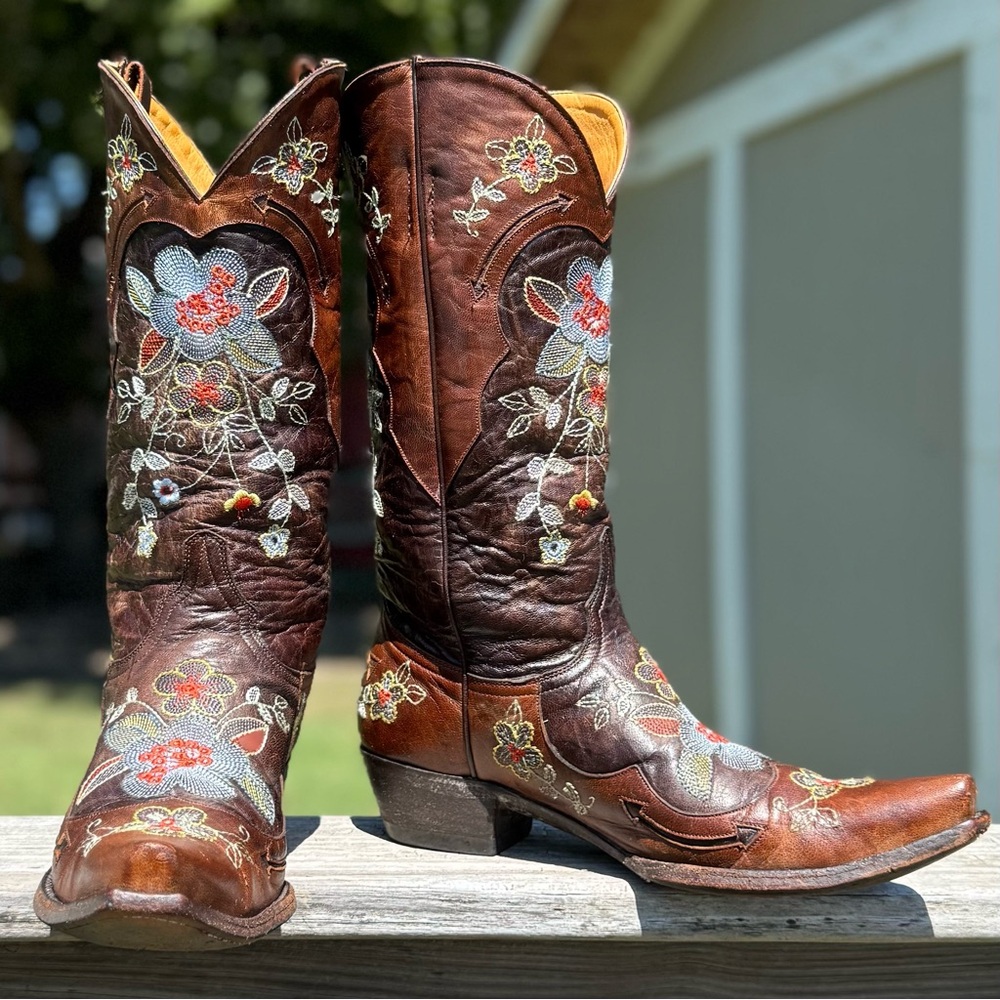 OLD GRINGO Bonnie Cowboy Boots Size 10